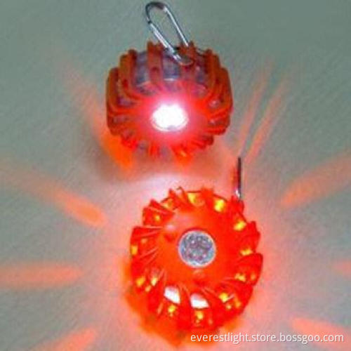 Warning light with superior visibility & safety, 9 flashing functions